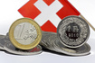 un euro et un franc suisse