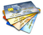 Eventail de cartes de crédit permanent