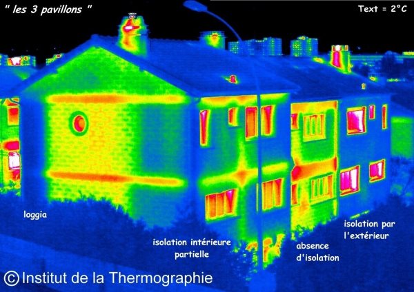 Analyse thermographique des immeubles