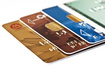 superposition de cartes bancaires